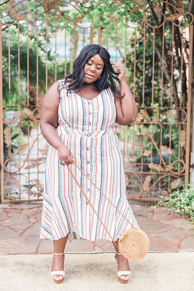 Musings of a Curvy Lady, Stitch Fix, Plus Size Fashion, Stylist, Styling Services, Love & Legend, Linen Dress, Summer Fashion