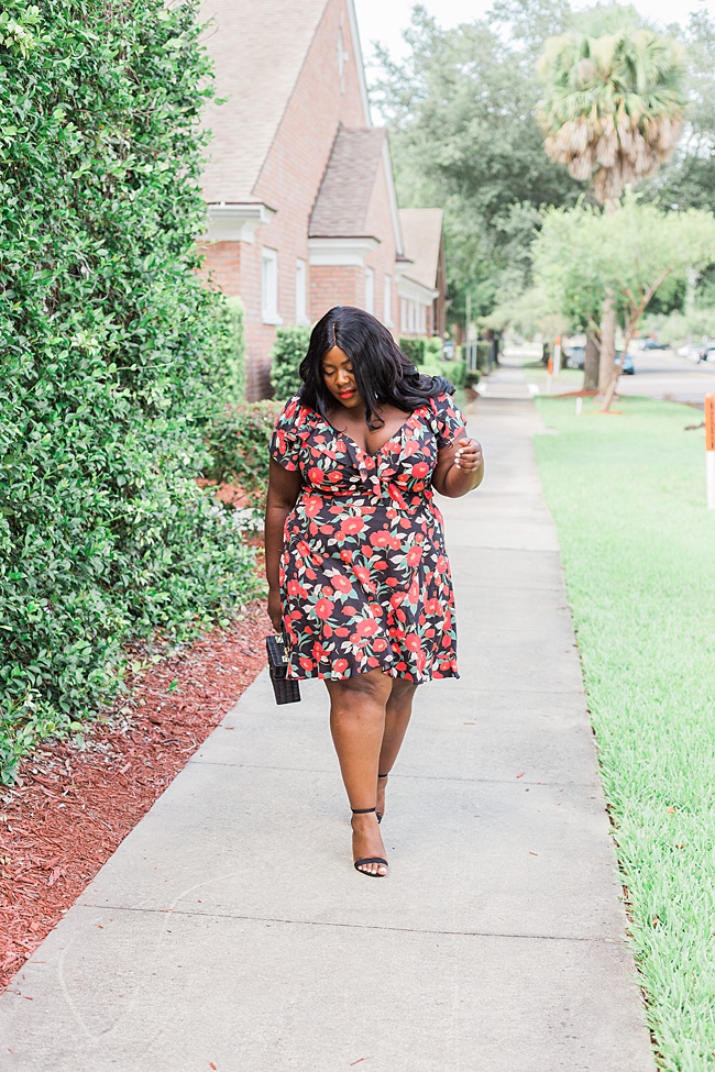 Musings of a Curvy Lady, Plus Size Fashion, Fashion Blogger, Gibson, Hot Summer Nights, Gibson Look, Nordstrom, Summer Fashion, Floral Print Top, Floral Print Skirt