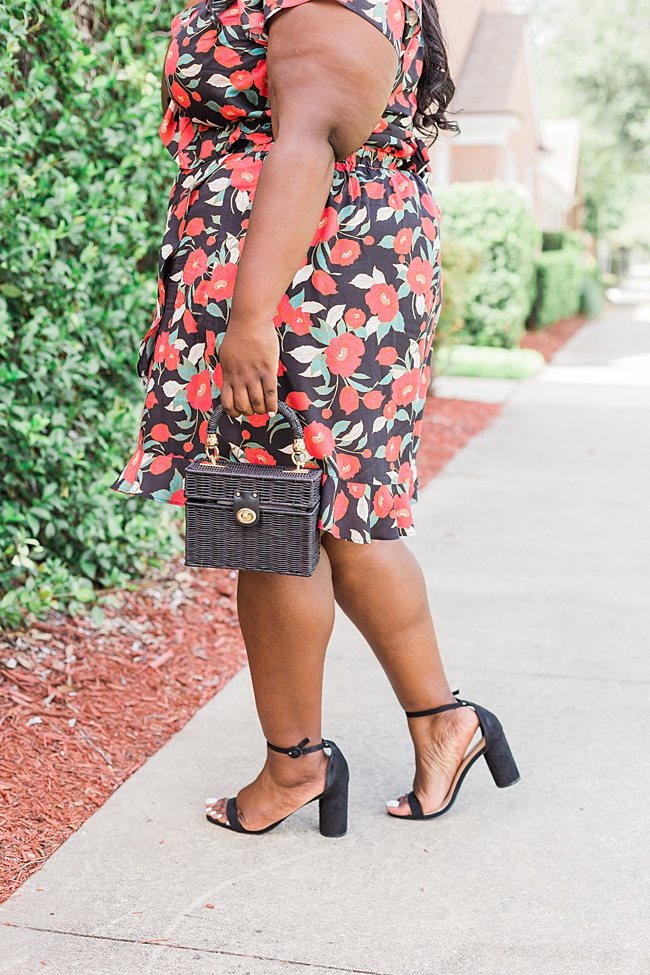 Musings of a Curvy Lady, Plus Size Fashion, Fashion Blogger, Gibson, Hot Summer Nights, Gibson Look, Nordstrom, Summer Fashion, Floral Print Top, Floral Print Skirt