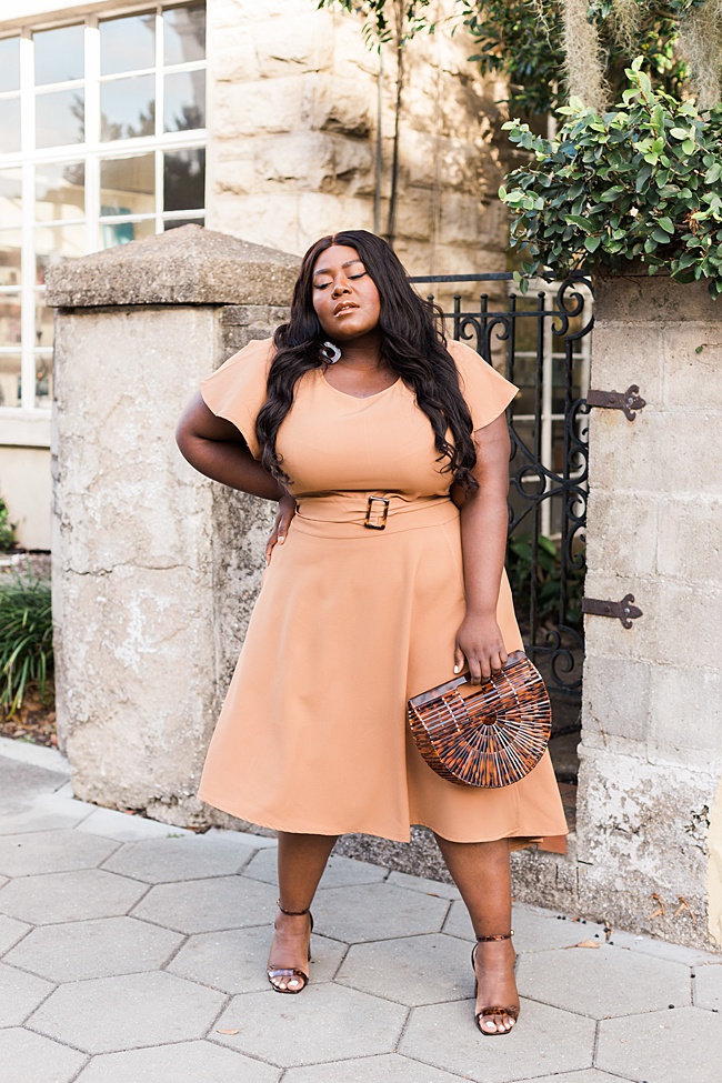 Lane Bryant Lena Dress for Spring | Musings of a Curvy Lady