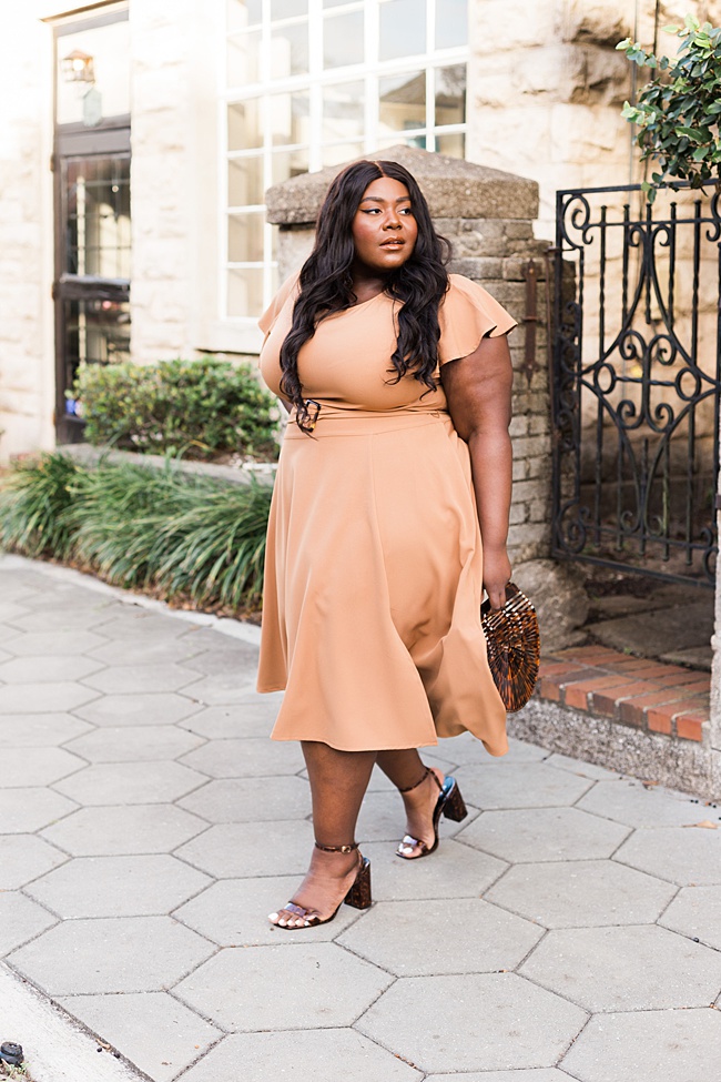 Lane Bryant Lena Dress for Spring | Musings of a Curvy Lady