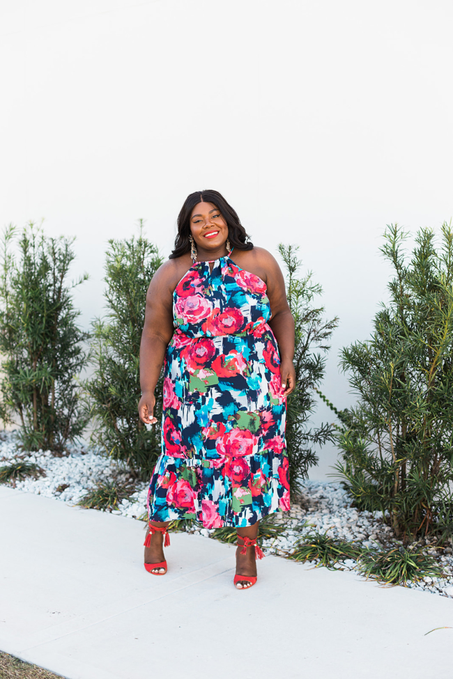 Gibson International Women's Day Launch, Nordstrom, Musings of a Curvy Lady Sweetheart Dress, Plus Size Fashion, International Women's Day, Spring Fashion, Curvy Style