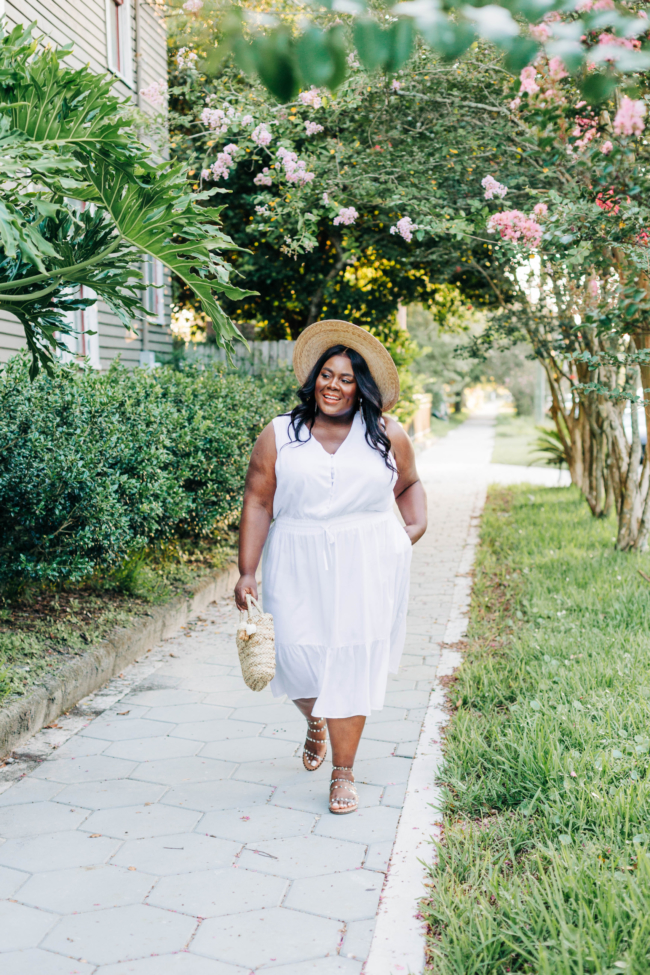 Little white dress Archives | Musings of a Curvy Lady