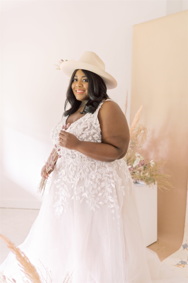 Wedding Dress, Plus Size Wedding Dresses, BHLDN, Anthropologie, Plus Size Fashion, Plus Size Wedding, Feminine Maximalist, Wedding Venue, Wedding, Elopement, Wedding Planning, Covid Wedding, Boho Bride, Boho Plus Size Bride