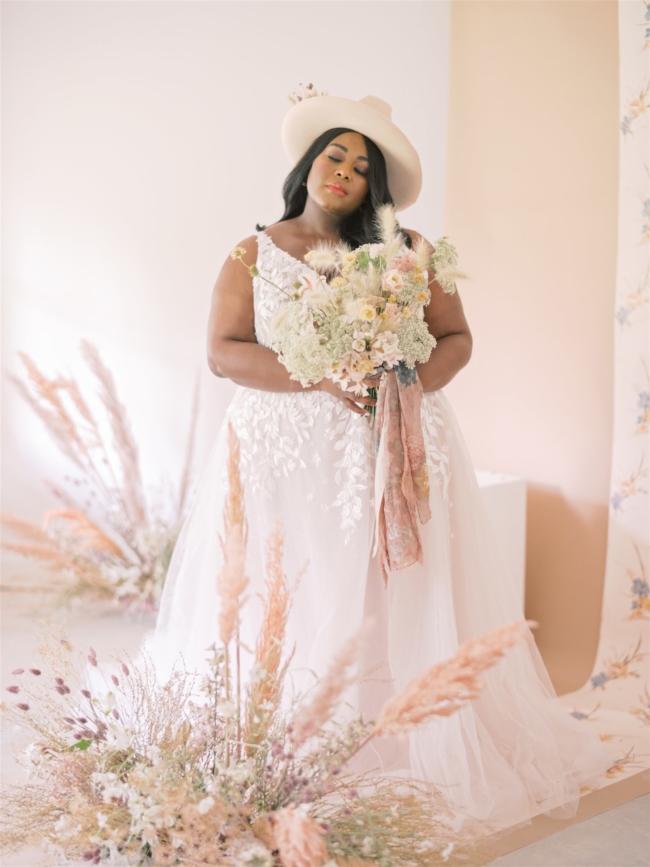 Wedding Dress, Plus Size Wedding Dresses, BHLDN, Anthropologie, Plus Size Fashion, Plus Size Wedding, Feminine Maximalist, Wedding Venue, Wedding, Elopement, Wedding Planning, Covid Wedding, Boho Bride, Boho Plus Size Bride