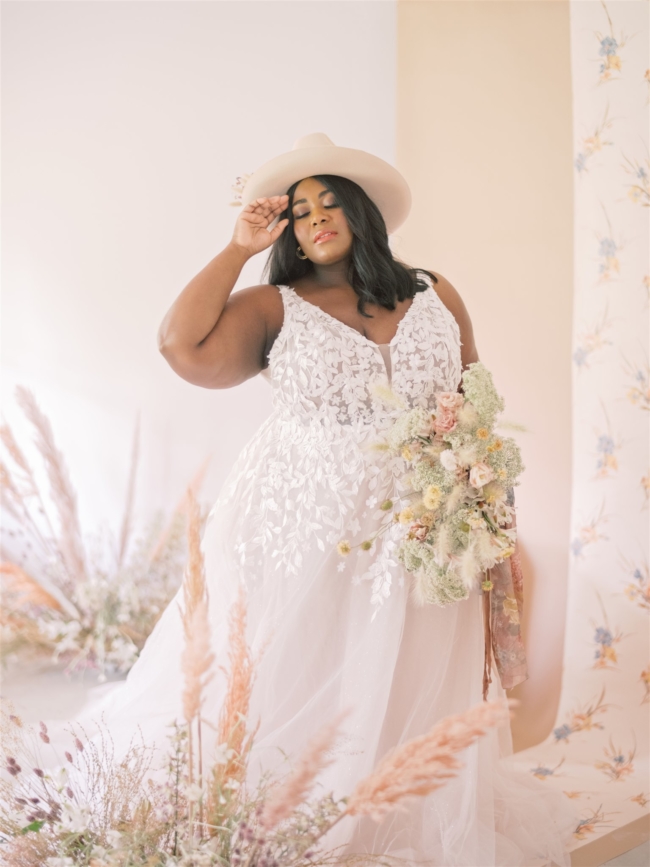 Wedding Dress, Plus Size Wedding Dresses, BHLDN, Anthropologie, Plus Size Fashion, Plus Size Wedding, Feminine Maximalist, Wedding Venue, Wedding, Elopement, Wedding Planning, Covid Wedding, Boho Bride, Boho Plus Size Bride