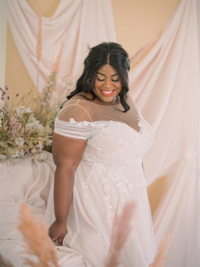 Wedding Dress, Plus Size Wedding Dresses, BHLDN, Anthropologie, Plus Size Fashion, Plus Size Wedding, Feminine Maximalist, Wedding Venue, Wedding, Elopement, Wedding Planning, Covid Wedding, Boho Bride, Boho Plus Size Bride