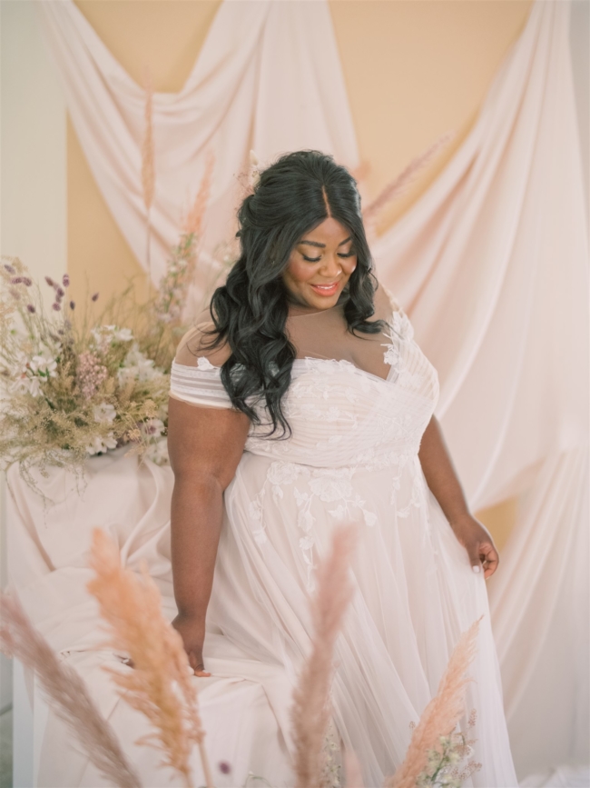 Wedding Dress, Plus Size Wedding Dresses, BHLDN, Anthropologie, Plus Size Fashion, Plus Size Wedding, Feminine Maximalist, Wedding Venue, Wedding, Elopement, Wedding Planning, Covid Wedding, Boho Bride, Boho Plus Size Bride