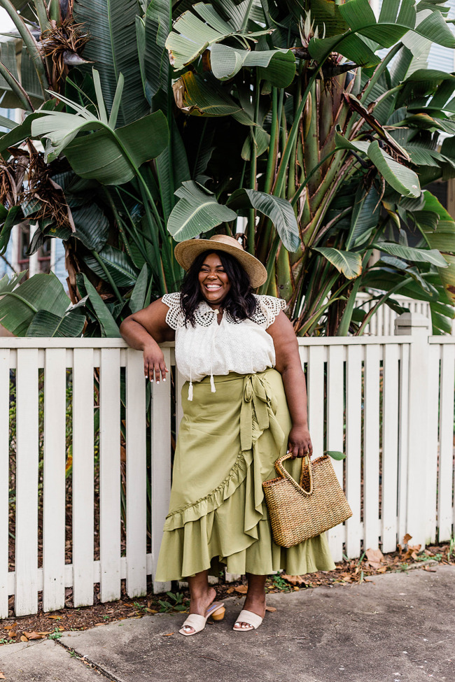 Anthropologie Maeve Ruffle Maxi Skirt