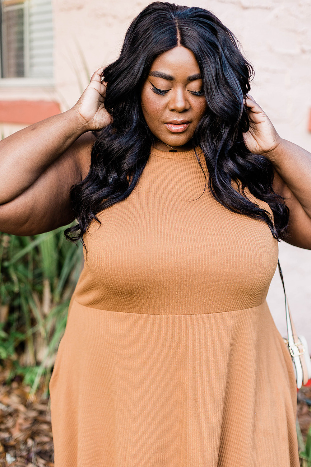 Nordstrom Half-Yearly Sale, BP. Rib Knit Racerback Dress, Plus Size Fashion, Thamarr Musings of a Curvy Lady