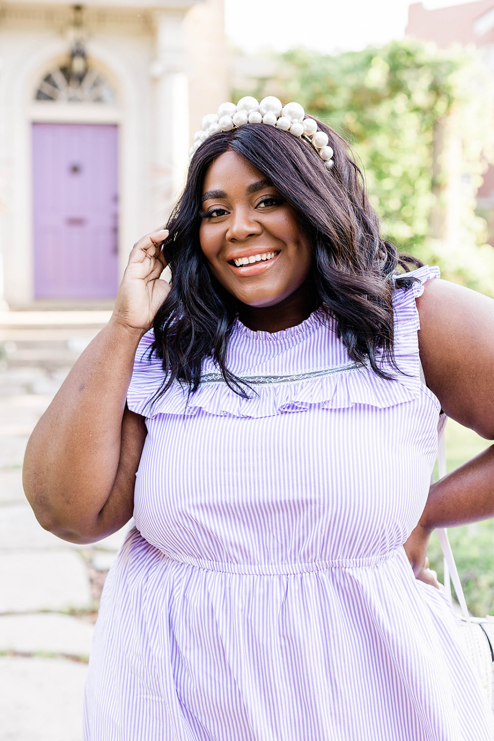 Cottagecore Inspired J.Crew Tiered Ruffle Dress Musings of a Curvy Lady