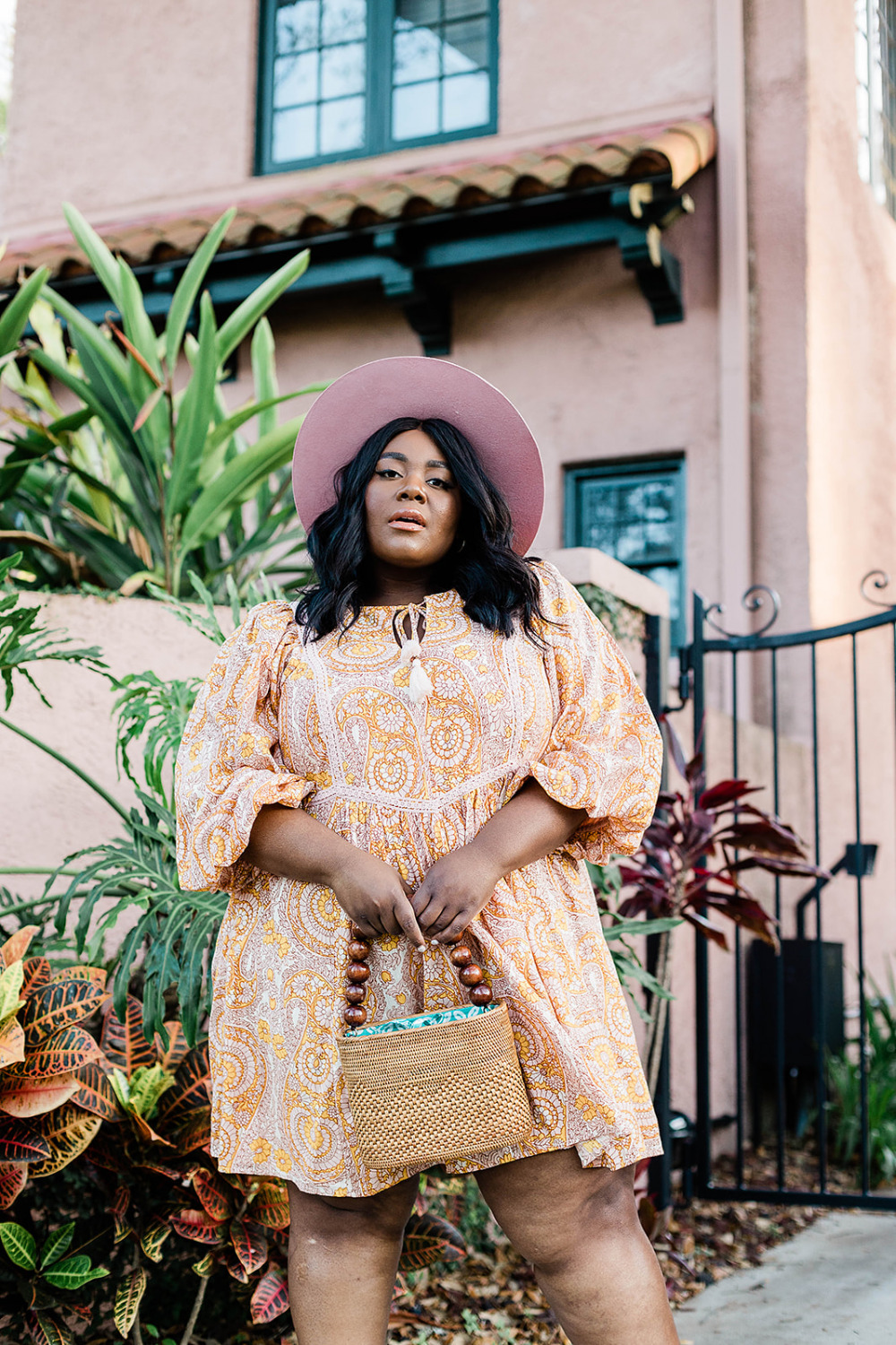 Agathe Lace Dress Anthropologie, Plus Size Model, Plus Size Boho, Lack of Color Sierra Rose