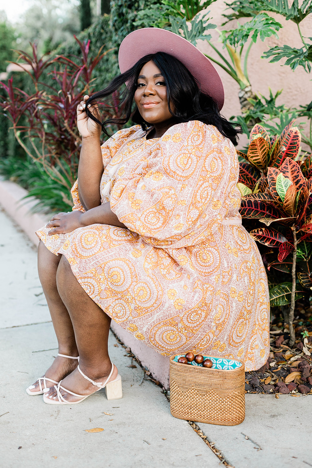 Agathe Lace Dress Anthropologie, Plus Size Model, Plus Size Boho, Lack of Color Sierra Rose