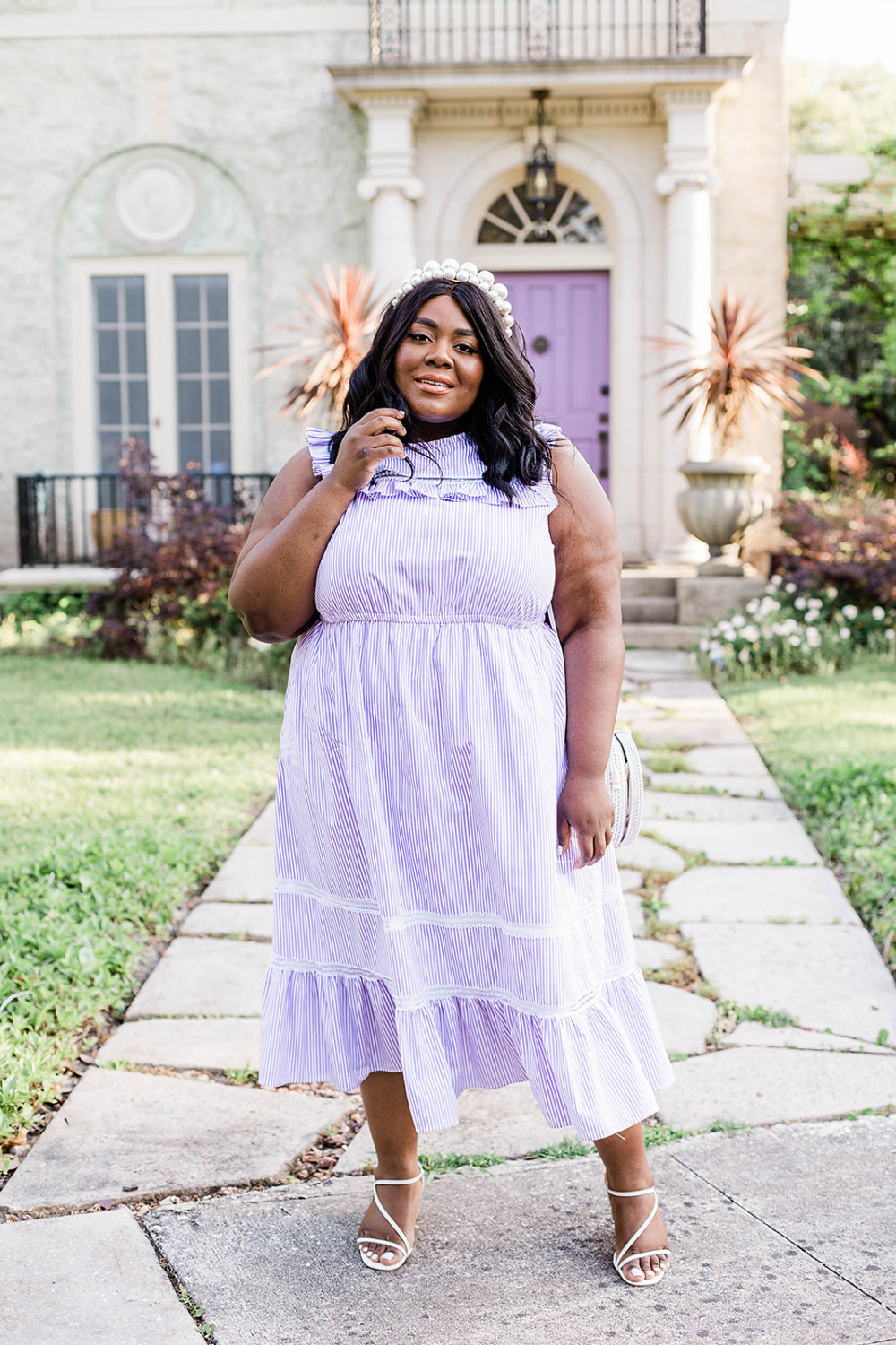 Plus Size Fashion, J.Crew Tiered Ruffle Dress, Plus Size Midi Dress, Romantic Fashion, Plus Size Cottagecore 